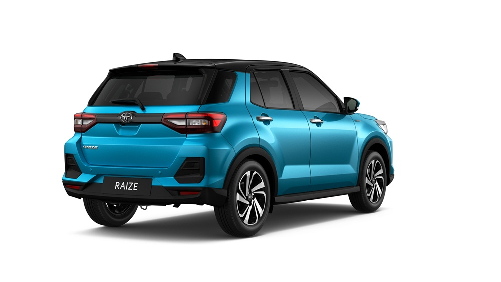 Đuôi xe Toyota Raize có thiết kế khá đơn giản. Đuôi xe Toyota Raize có thiết kế khá đơn giản.