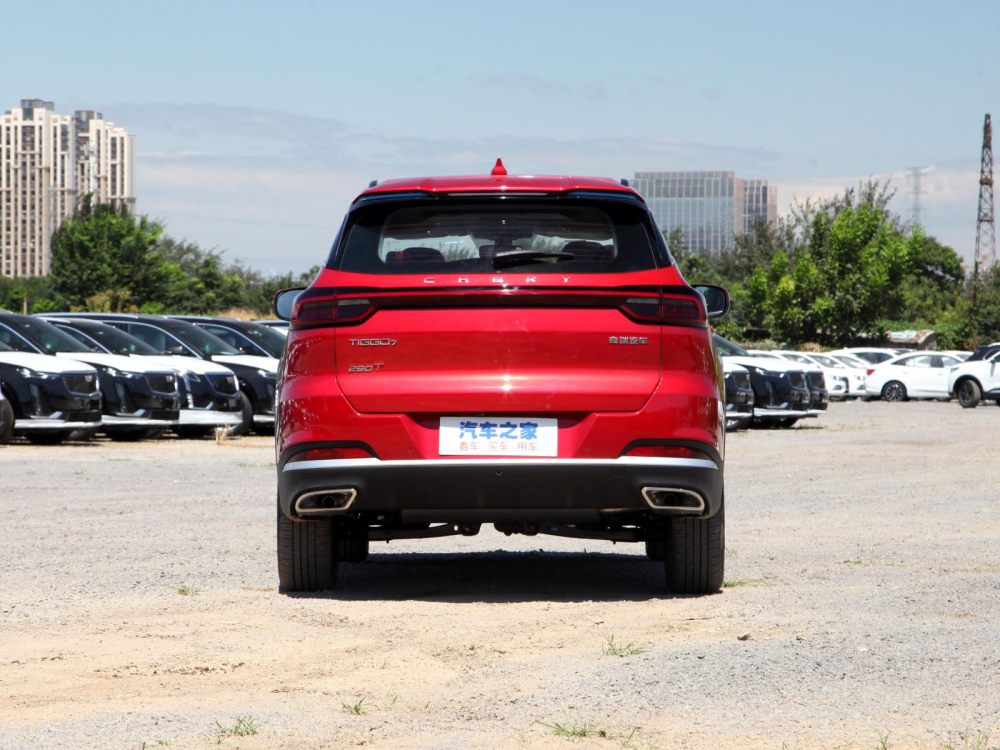 Đuôi xe của Chery Tiggo 7 Plus Đuôi xe của Chery Tiggo 7 Plus