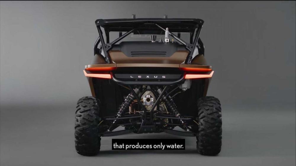 Lexus Recreational Off-Highway Vehicle Concept chỉ tạo ra sản phẩm phụ là nước Lexus Recreational Off-Highway Vehicle Concept chỉ tạo ra sản phẩm phụ là nước
