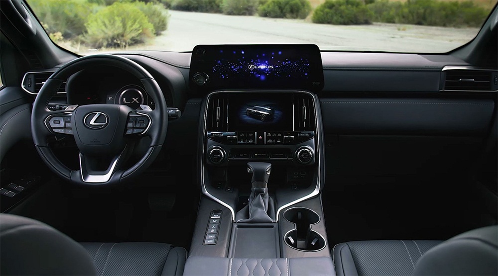 Khoang lái hiện đại, sang trọng của Lexus LX600 Khoang lái hiện đại, sang trọng của Lexus LX600