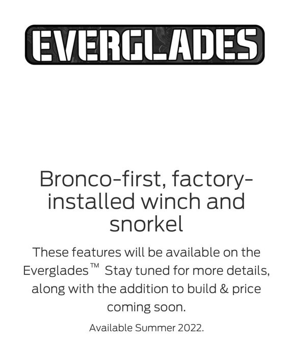 Ford Bronco Everglades Ford Bronco Everglades