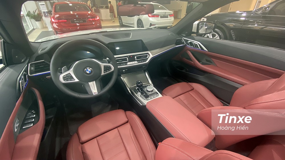 Nội thất của BMW 4-Series Convertible 2021