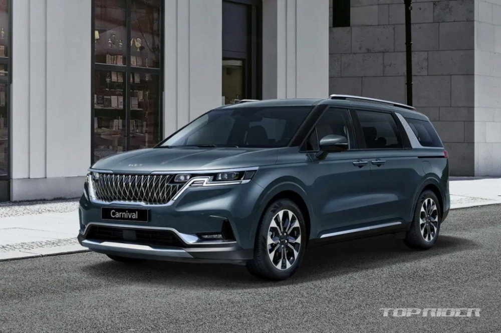 Kia Carnival sẽ có thêm phiên bản hybrid tiết kiệm xăng 