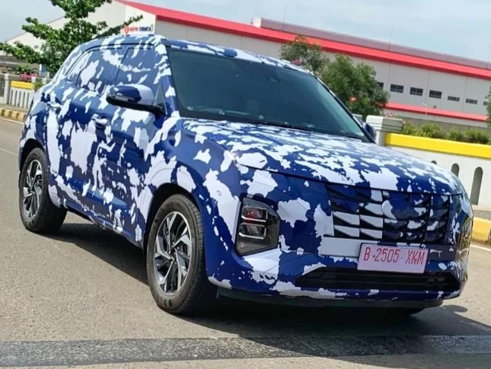Bắt gặp Hyundai Creta 2022 trên đường phố Đông Nam Á
