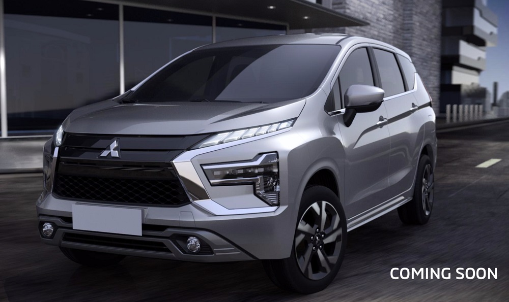 Mitsubishi Xpander 2022 hiện nguyên hình với thiết kế đầu xe mới
