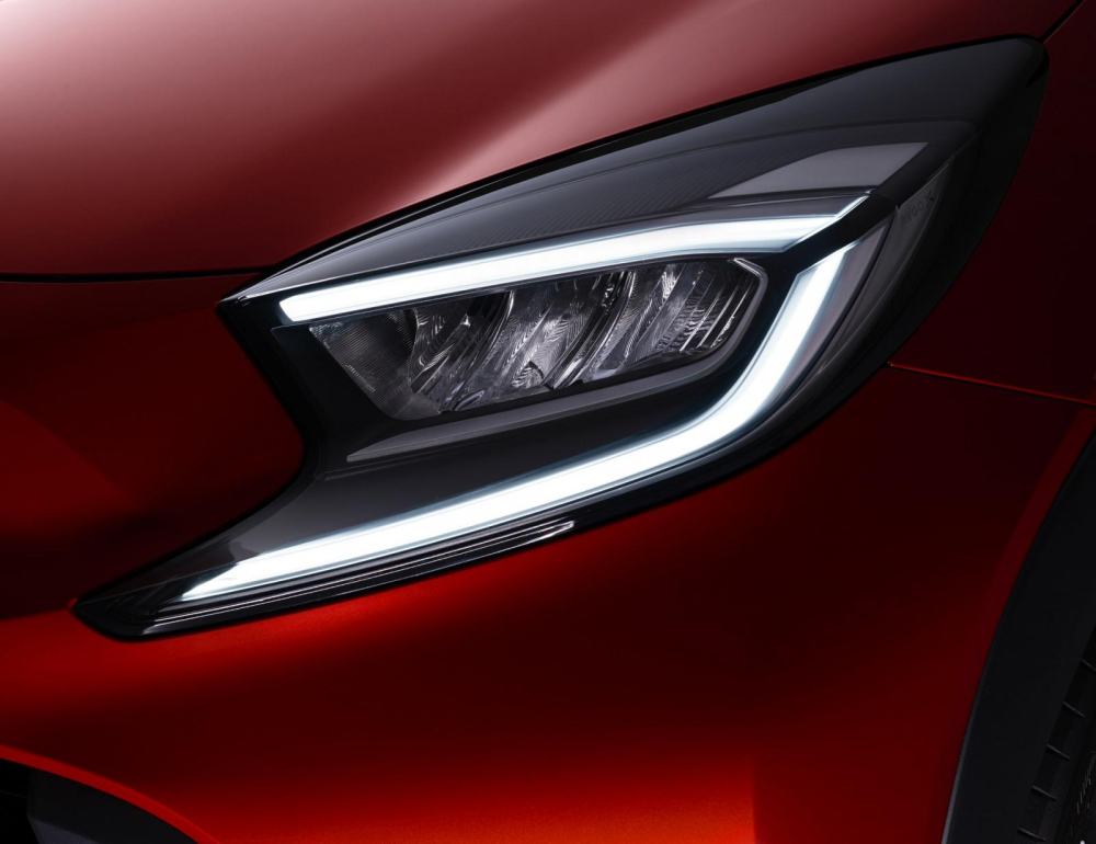 Cụm đèn pha của Toyota Aygo X 2022 Cụm đèn pha của Toyota Aygo X 2022