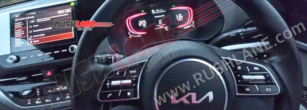 Kia Carens 2022 lần đầu lộ nội thất trước khi ra mắt vào tháng sau