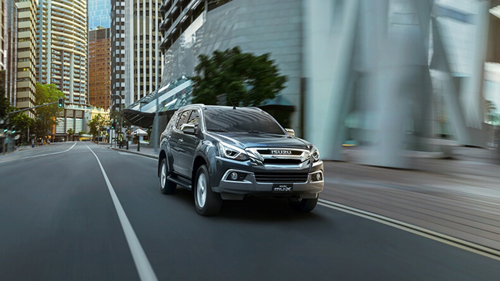 Isuzu Mu-X được trang bị khá nhiều tính năng an toàn Isuzu Mu-X được trang bị khá nhiều tính năng an toàn