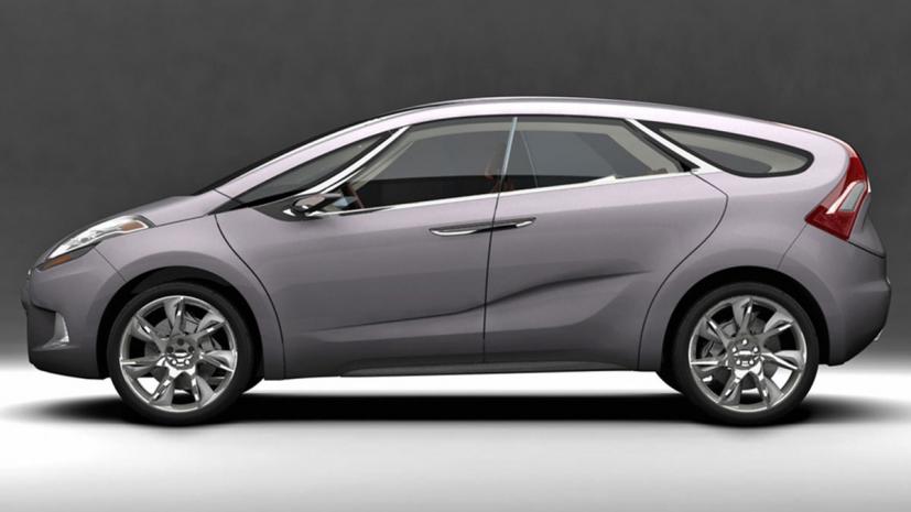 Phía bên của Hyundai HED-5 i-Mode Phía bên của Hyundai HED-5 i-Mode