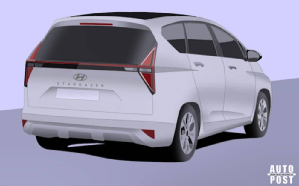 Hình ảnh phác họa thiết kế của Hyundai Stargazer Hình ảnh phác họa thiết kế của Hyundai Stargazer