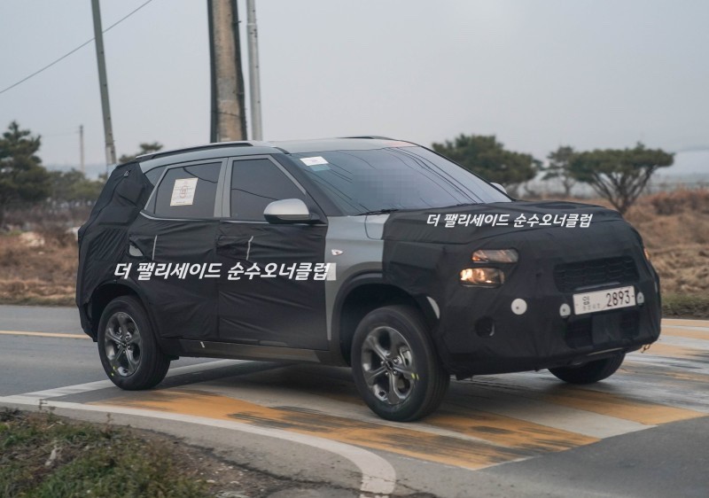 Kia Seltos 2022 bị bắt gặp trên đường thử tại Hàn Quốc