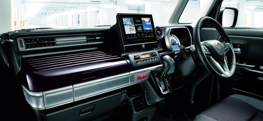 Suzuki Spacia Custom 2022 có màn hình cảm ứng 9 inch