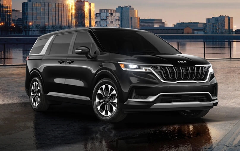 Kia Carnival 2022 của Minh Hằng có màu đen Kia Carnival 2022 của Minh Hằng có màu đen