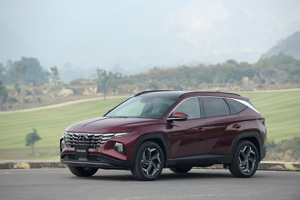 Hyundai Tucson 2022 có kích thước tổng thể lớn hơn trước. Hyundai Tucson 2022 có kích thước tổng thể lớn hơn trước.