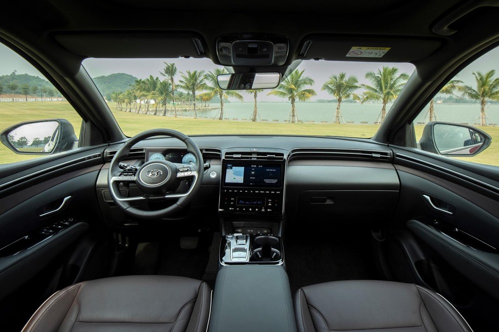 Khoang lái của Hyundai Tucson 2022 Khoang lái của Hyundai Tucson 2022