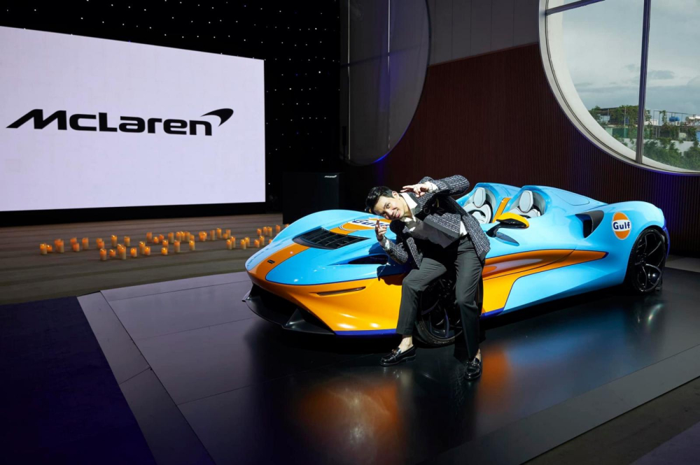 Chiếc xe McLaren Elva mô hình xuất hiện tại Việt Nam Chiếc xe McLaren Elva mô hình xuất hiện tại Việt Nam