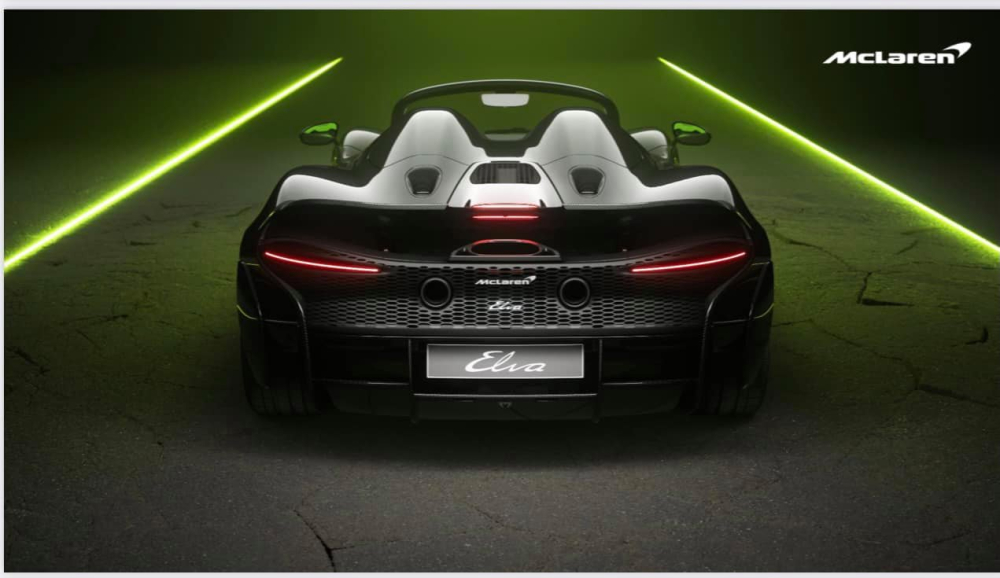 Hình ảnh xe McLaren Elva được Minh Hình ảnh xe McLaren Elva được Minh Nhựa chia sẻ