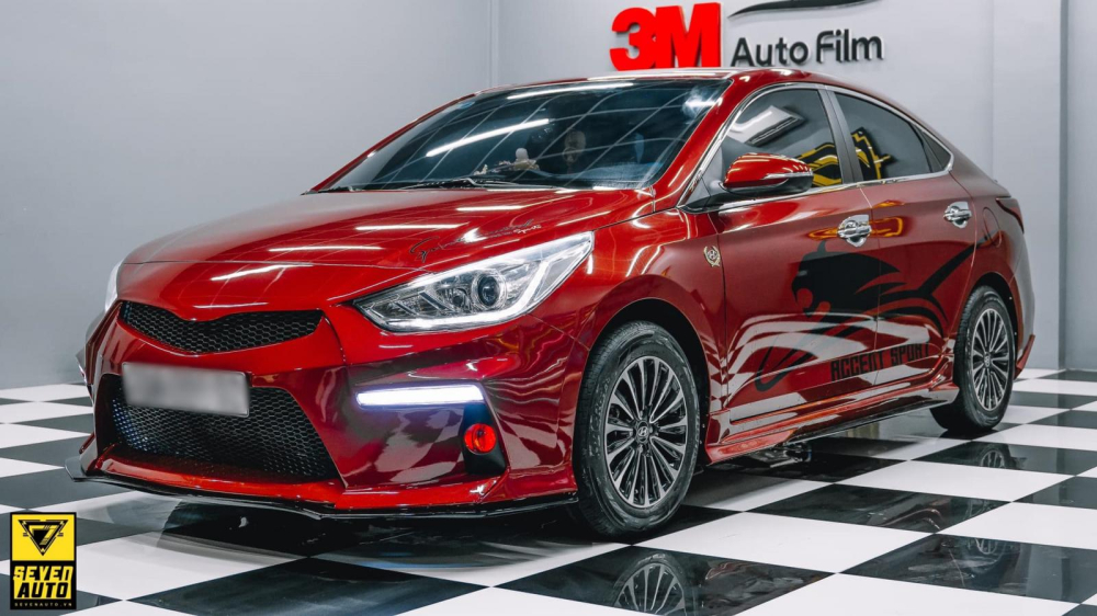 Chủ xe Tây Ninh chi 100 triệu đồng để nâng cấp ngoại hình xe Hyundai Accent Chủ xe Tây Ninh chi 100 triệu đồng để nâng cấp ngoại hình xe Hyundai Accent