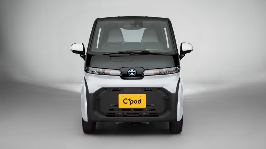 Thiết kế đầu xe của Toyota C+pod 2022