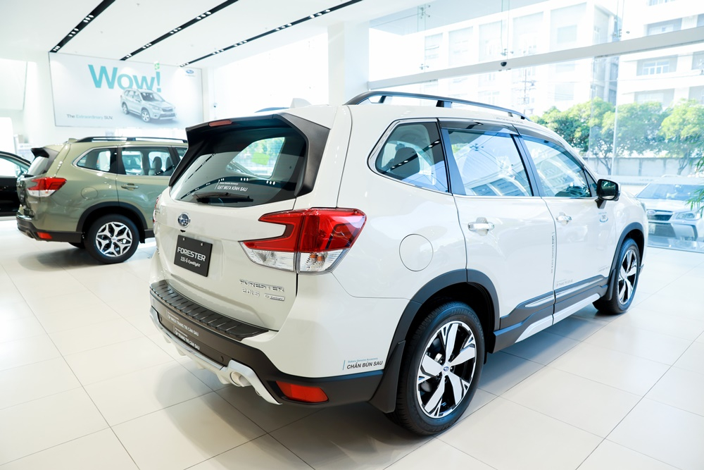 Cận cảnh đuôi xe Subaru Forester mới nhất Cận cảnh đuôi xe Subaru Forester mới nhất