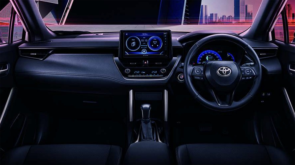Nội thất của Toyota Corolla Cross GR Sport 2022 tại Thái Lan Nội thất của Toyota Corolla Cross GR Sport 2022 tại Thái Lan