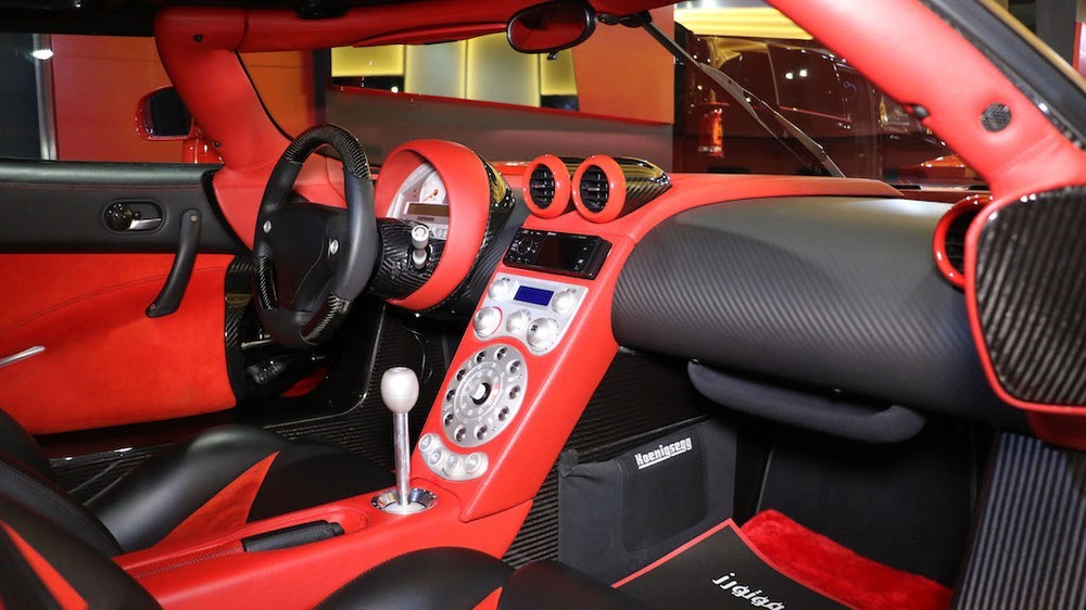 Nội thất của xe Koenigsegg CCX