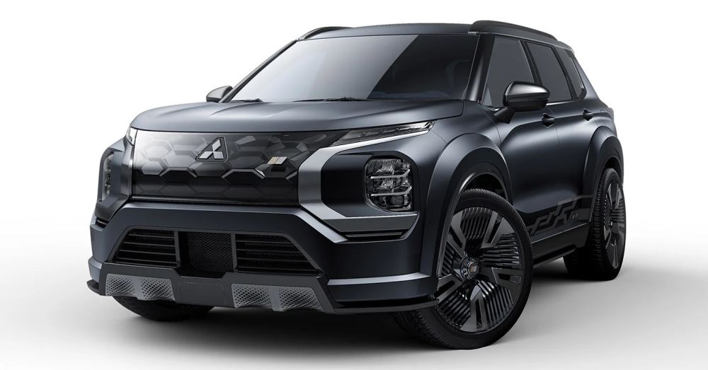 Mitsubishi Vision Ralliart - xe SUV có thiết kế hầm hố hơn Outlander