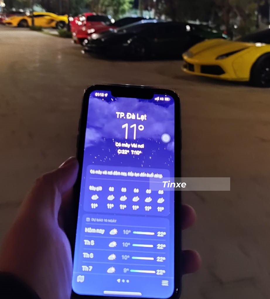 Đà Lạt đón đoàn siêu xe khủng từ Sài thành với cái lạnh 11 độ Đà Lạt đón đoàn siêu xe khủng từ Sài thành với cái lạnh 11 độ