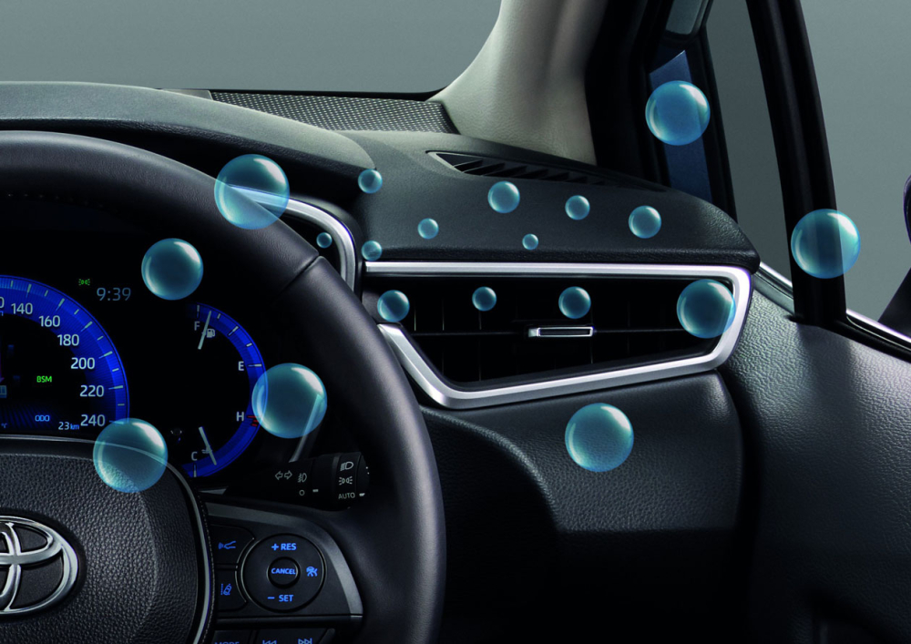 Hệ thống lọc không khí Nanoe của Toyota Corolla Altis GR Sport 2022
