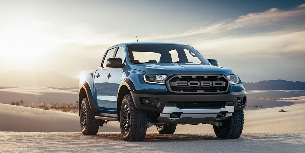 Đầu xe Ford Ranger Raptor thiết kế hầm hố, cá tính. Đầu xe Ford Ranger Raptor thiết kế hầm hố, cá tính.