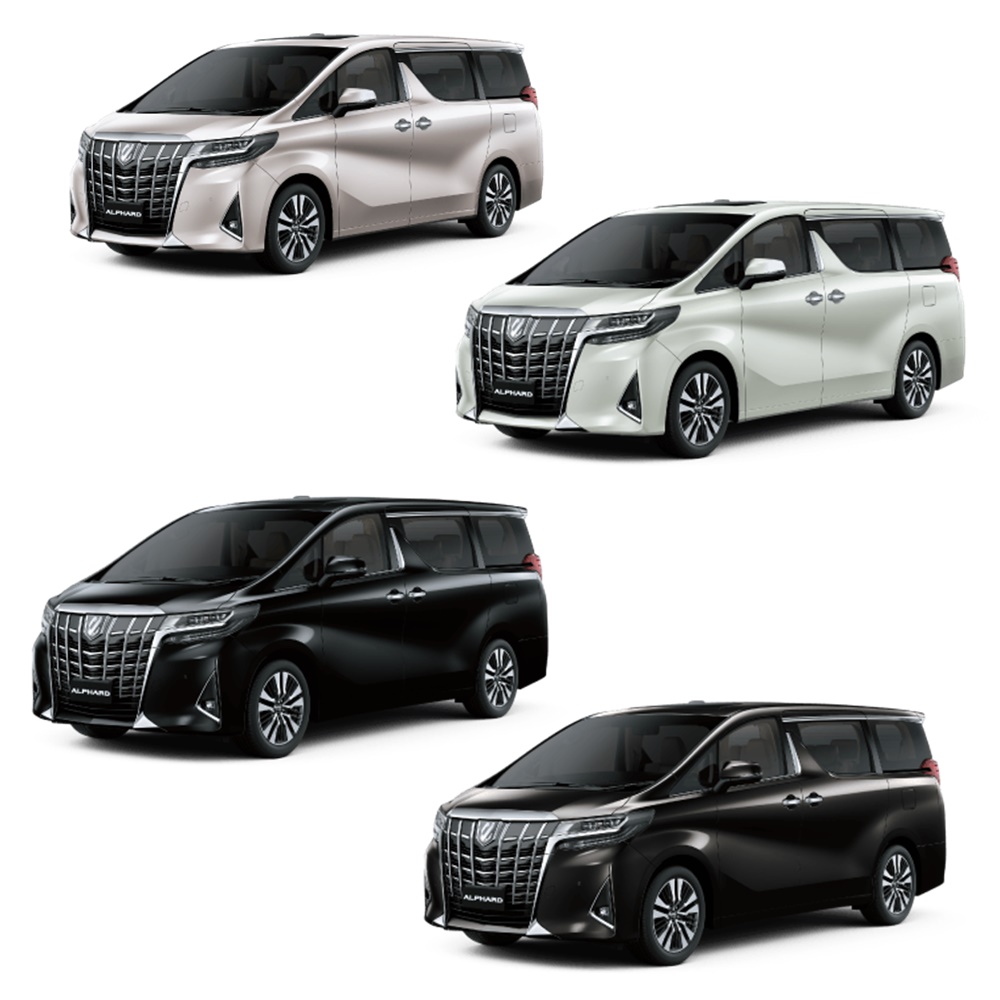 Màu sắc của Toyota Alphard 2022. Màu sắc của Toyota Alphard 2022.