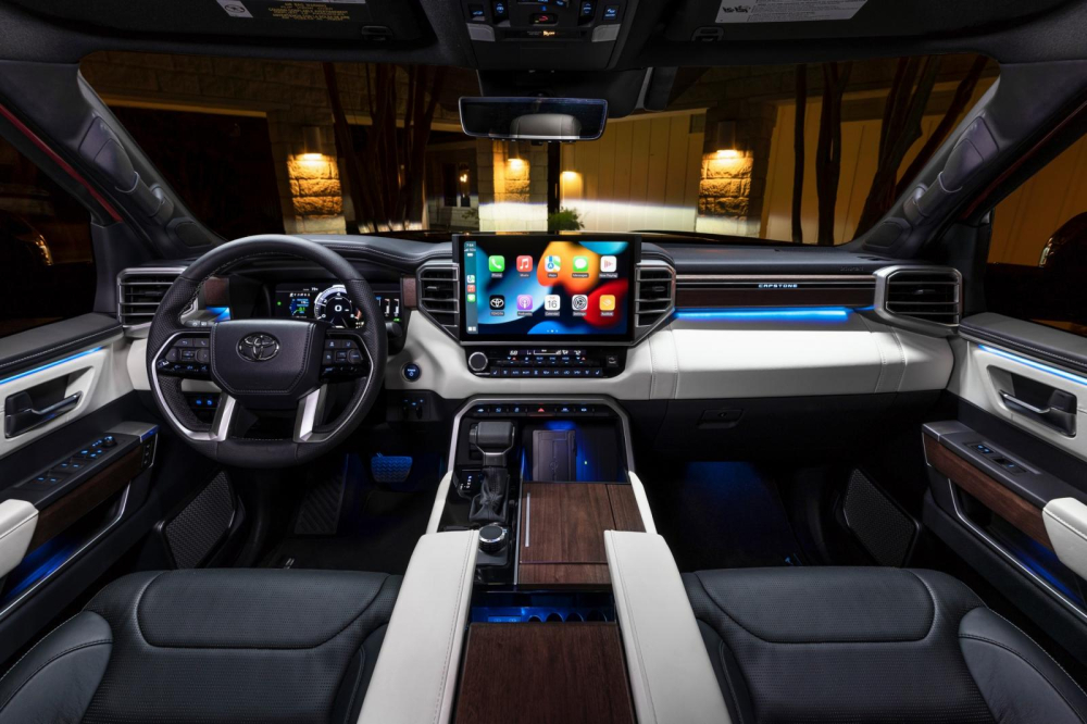 Nội thất cao cấp hơn của Toyota Sequoia 2022 bản Capstone Nội thất cao cấp hơn của Toyota Sequoia 2022 bản Capstone