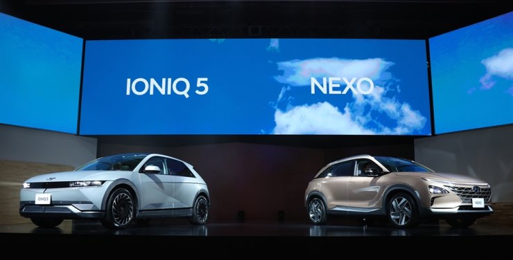 2 mẫu xe Hyundai đầu tiên được bán tại Nhật Bản sẽ là ô tô điện Ioniq 5 và xe chạy bằng nhiên liệu hyđrô Nexo