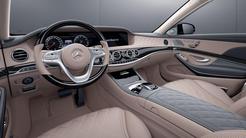 Nội thất cực kỳ sang trọng của Mercedes-Maybach S450 Nội thất cực kỳ sang trọng của Mercedes-Maybach S450