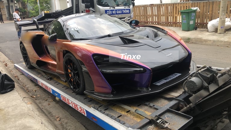 Đây là 1 trong 2 xe McLaren Senna trên thế giới mang màu Cerberus Pear Đây là 1 trong 2 xe McLaren Senna trên thế giới mang màu Cerberus Pear