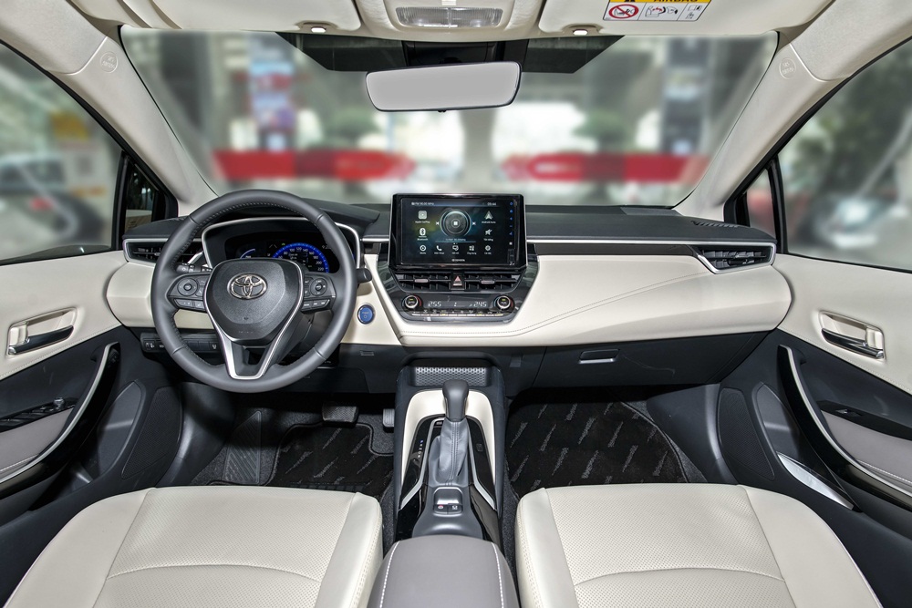 Nội thất của xe Toyota Corolla Altis. Nội thất của xe Toyota Corolla Altis.