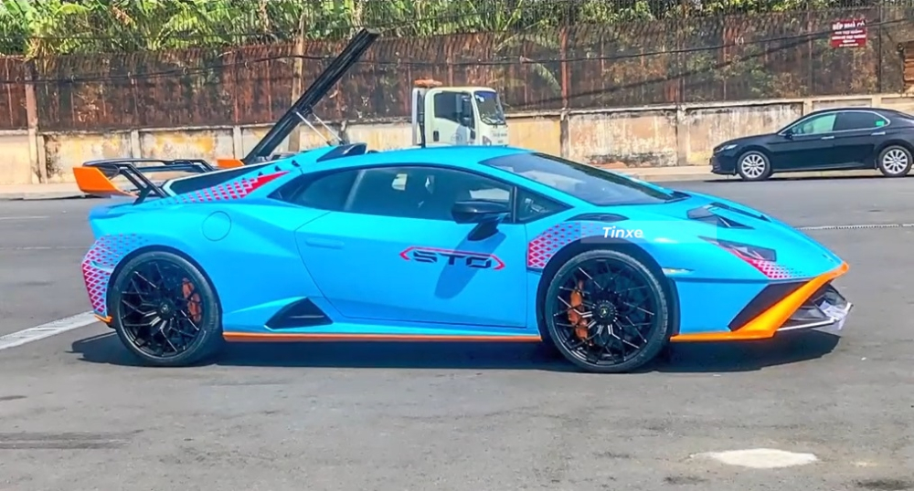 Lamborghini Huracan STO của đại gia Việt âm thầm được mang đi đăng kiểm