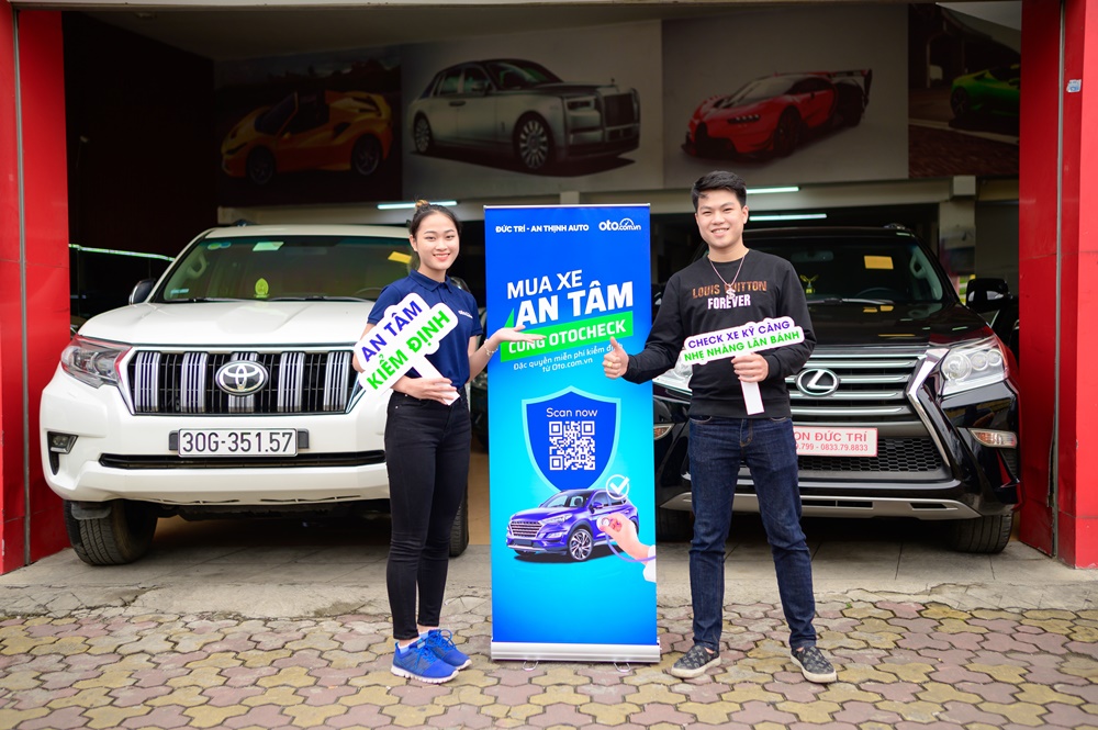 OTOcheck dịch vụ đáng tin cậy của khách hàng.