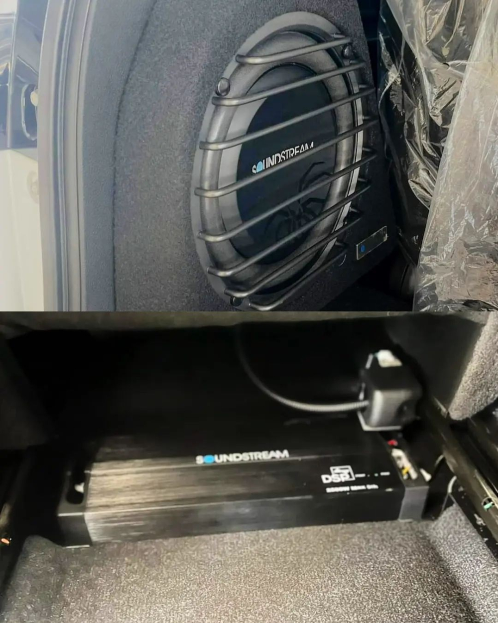 Suzuki XL7 Alpha FF 2022 có bộ xử lý tín hiệu DSP Soundstream 5 kênh và loa trầm Soundstream 10 inch Suzuki XL7 Alpha FF 2022 có bộ xử lý tín hiệu DSP Soundstream 5 kênh và loa trầm Soundstream 10 inch