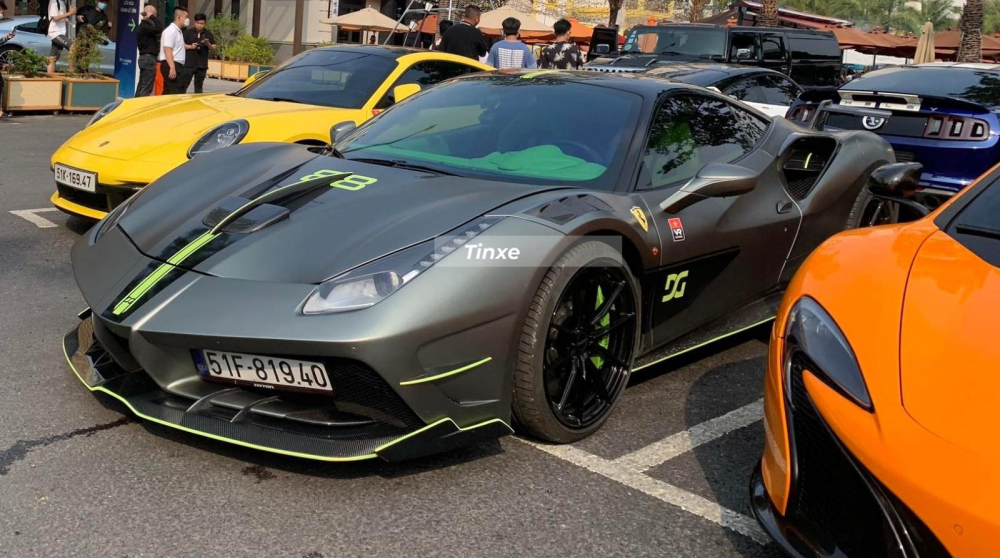 Đây đã là chiếc xe Ferrari 488 GTB thứ 2 tại Việt Nam lột xác qua bản độ body kit Misha Designs Đây đã là chiếc xe Ferrari 488 GTB thứ 2 tại Việt Nam lột xác qua bản độ body kit Misha Designs