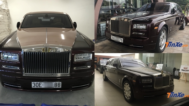 3 chiếc xe Rolls-Royce Phantom cá nhân hóa chính hãng độc bản của các Chủ tịch nổi tiếng tại Việt Nam