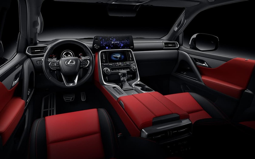 Nội thất của Lexus LX 600 F SPORT 2022.