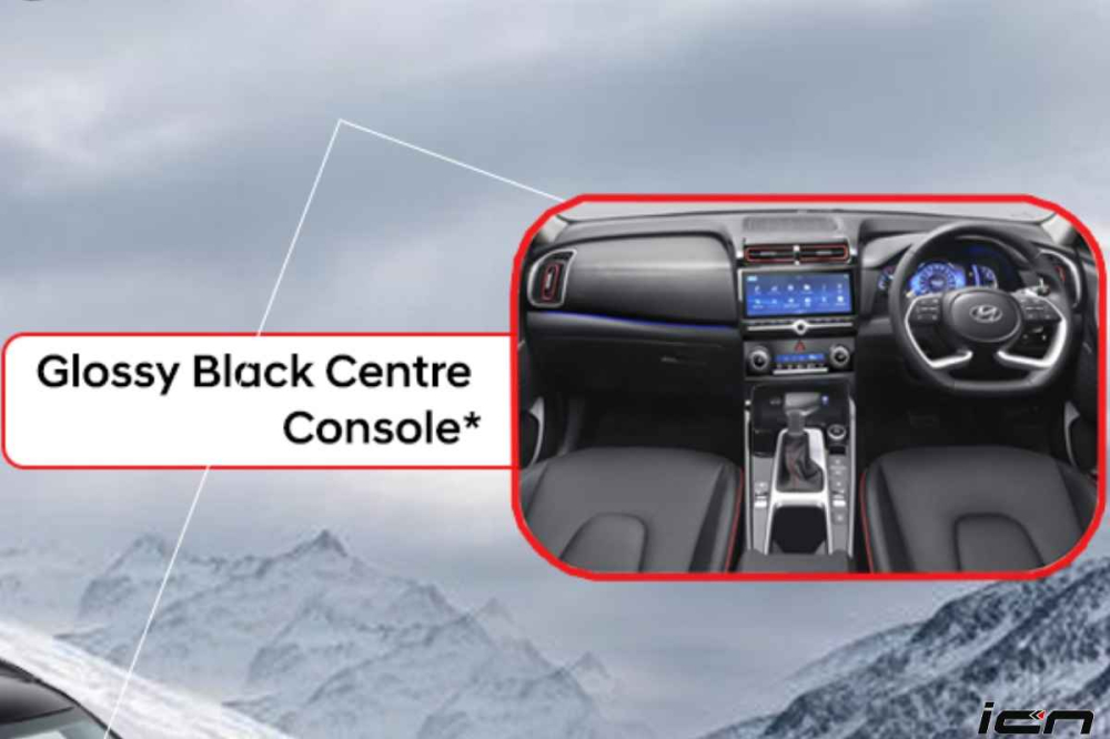 Nội thất của Hyundai Creta Knight Edition Nội thất của Hyundai Creta Knight Edition
