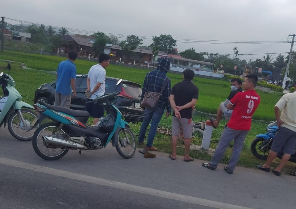 Hiện trường vụ tai nạn Hiện trường vụ tai nạn
