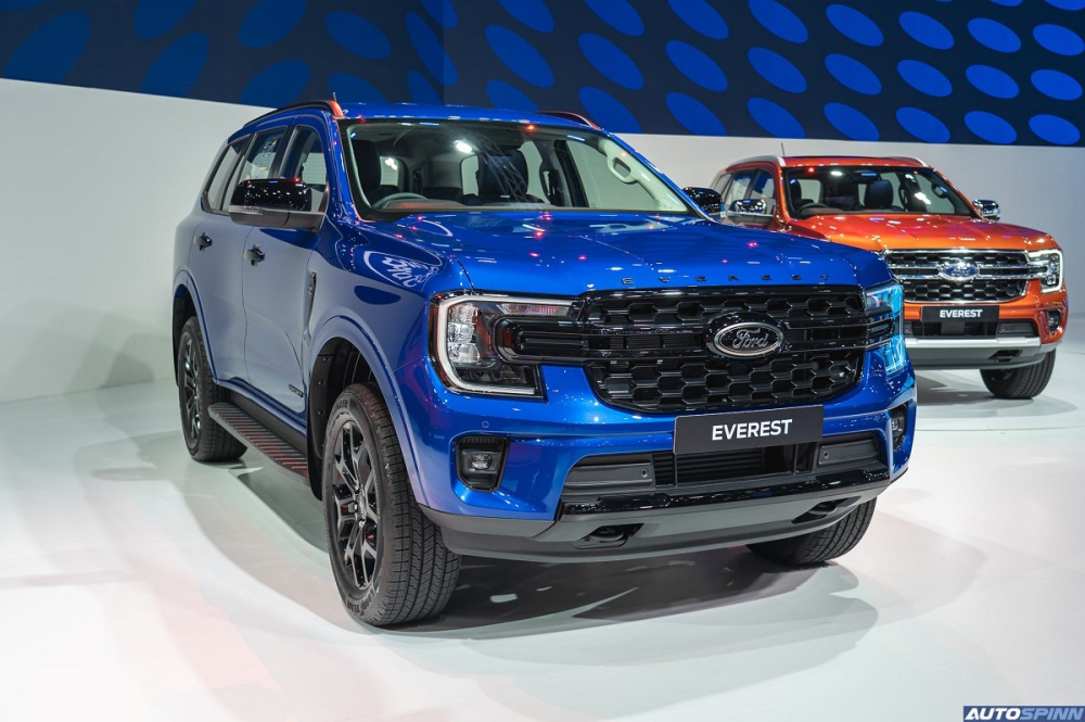 Ford Everest 2022 mới ra mắt Thái Lan vào cuối tháng 3 vừa qua. Ford Everest 2022 mới ra mắt Thái Lan vào cuối tháng 3 vừa qua.
