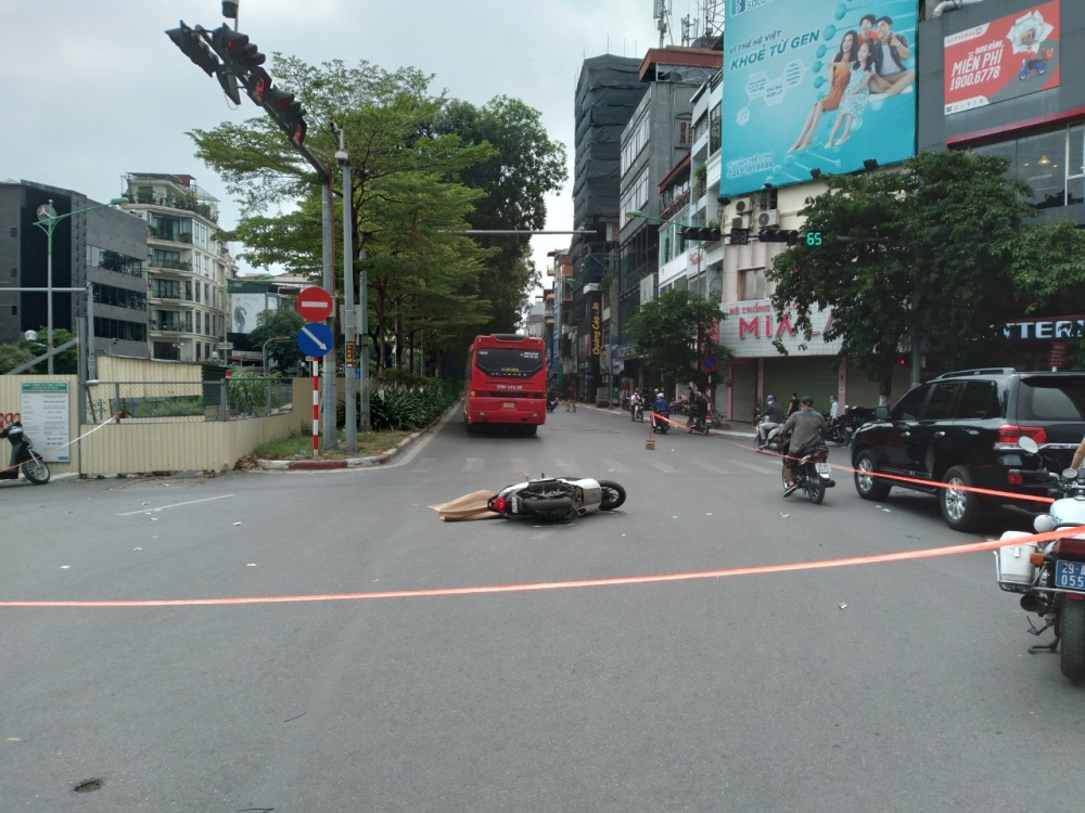 Hiện trường vụ tai nạn nghiêm trọng Hiện trường vụ tai nạn nghiêm trọng