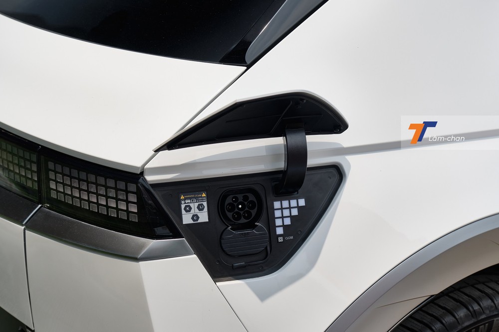 Cổng sạc của Hyundai Ioniq 5 Cổng sạc của Hyundai Ioniq 5