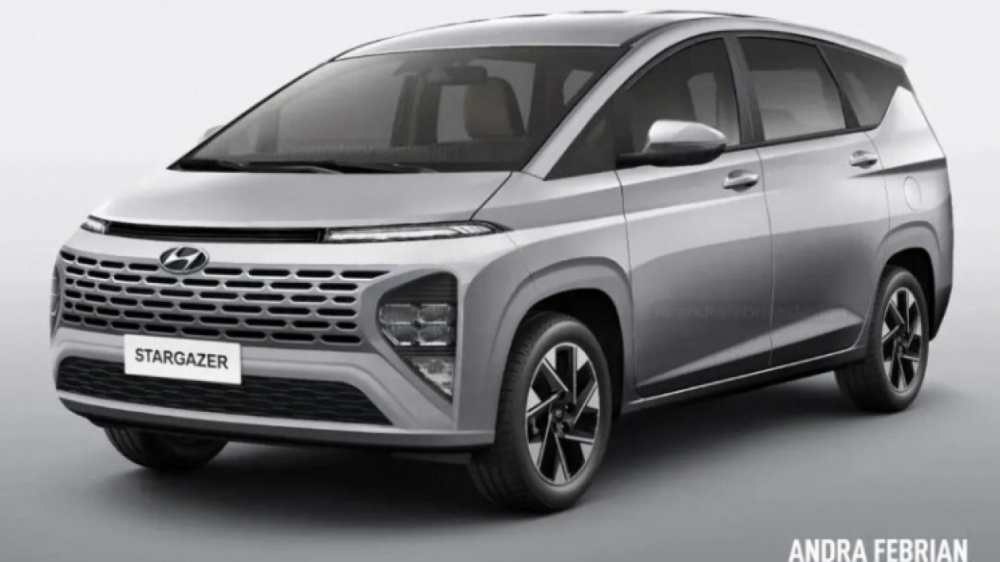 Hình ảnh phác họa Hyundai Stargazer Hình ảnh phác họa Hyundai Stargazer