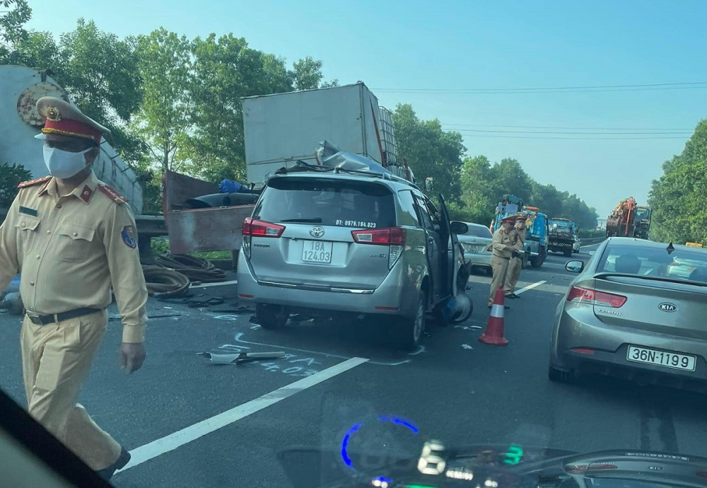 Hiện trường vụ tai nạn