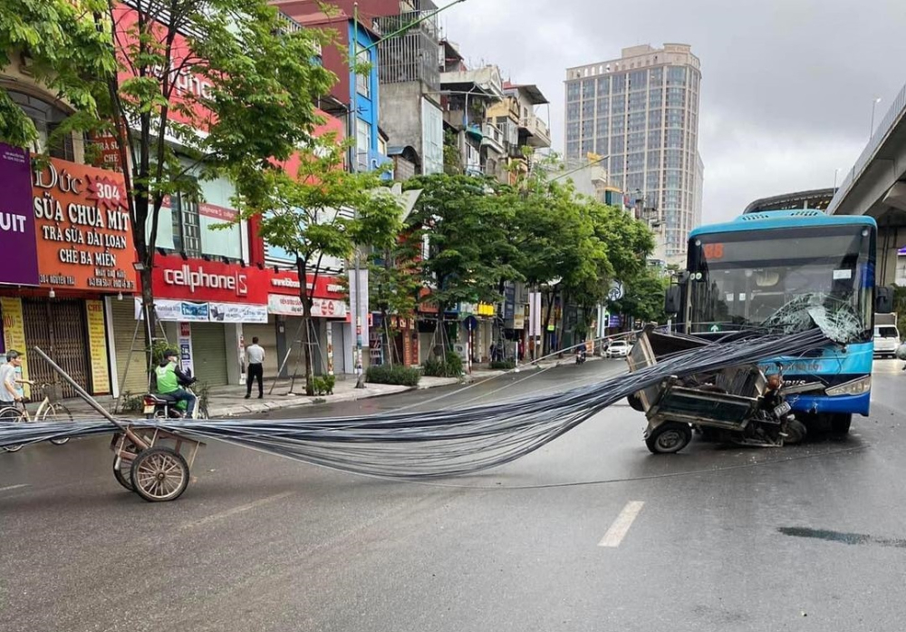 Hiện trường vụ tai nạn